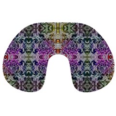 Background Image Pattern Travel Neck Pillows by Pakrebo