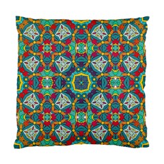 Farbenpracht Kaleidoscope Art Standard Cushion Case (one Side) by Pakrebo