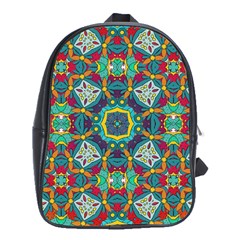 Farbenpracht Kaleidoscope Art School Bag (xl) by Pakrebo