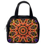 Background Pattern Structure Art Classic Handbag (Two Sides) Back