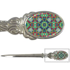 Farbenpracht Kaleidoscope Art Letter Opener by Pakrebo