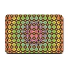 Tile Background Image Pattern Art Small Doormat  by Pakrebo