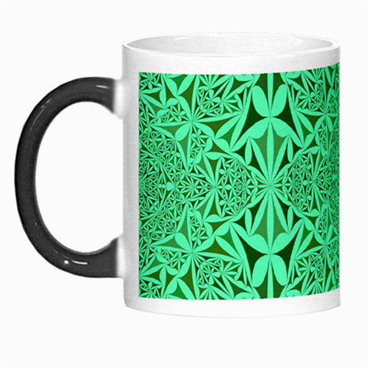 Triangle Background Pattern Morph Mugs