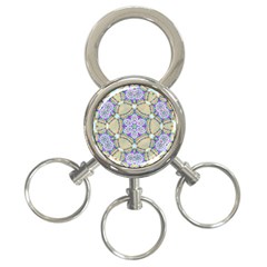 Ornament Kaleidoscope 3-ring Key Chains