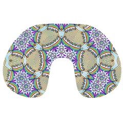 Ornament Kaleidoscope Travel Neck Pillows by Pakrebo