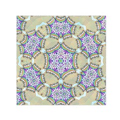 Ornament Kaleidoscope Small Satin Scarf (square) by Pakrebo