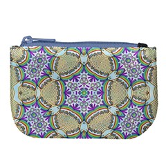 Ornament Kaleidoscope Large Coin Purse by Pakrebo