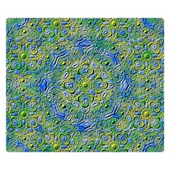 Farbenpracht Kaleidoscope Double Sided Flano Blanket (small)  by Pakrebo