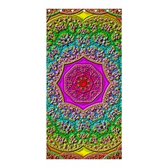 Mandala  Background Geometric Shower Curtain 36  X 72  (stall) 