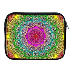 Mandala  Background Geometric Apple Ipad 2/3/4 Zipper Cases by Pakrebo