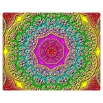 Mandala  Background Geometric Double Sided Flano Blanket (Medium)  60 x50  Blanket Front