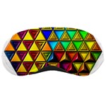 Cube Diced Tile Background Image Sleeping Masks Front