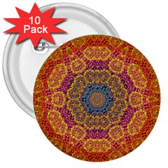 Background Image Decorative 3  Buttons (10 Pack)  by Pakrebo