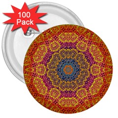 Background Image Decorative 3  Buttons (100 Pack)  by Pakrebo