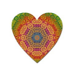 Background Image Decorative Heart Magnet by Pakrebo