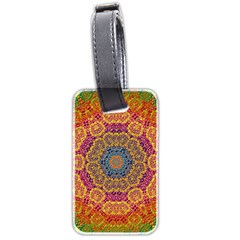 Background Image Decorative Luggage Tags (two Sides) by Pakrebo