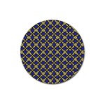 Background Image Decorative Magnet 3  (Round) Front