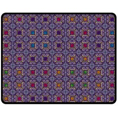 Tile Background Image Pattern Fleece Blanket (medium) 