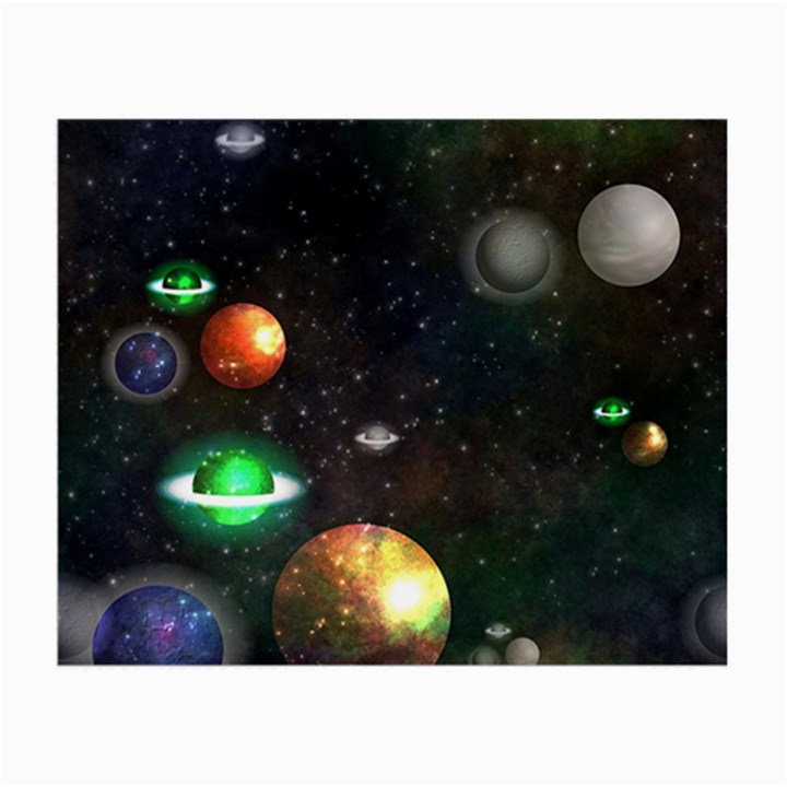 Galactic Small Glasses Cloth (2-Side)