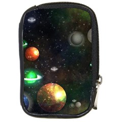 Galactic Compact Camera Leather Case by WensdaiAmbrose