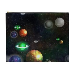 Galactic Cosmetic Bag (xl) by WensdaiAmbrose