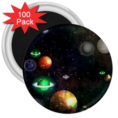 Galactic 3  Magnets (100 Pack) by WensdaiAmbrose