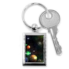 Galactic Key Chains (rectangle)  by WensdaiAmbrose