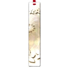 Flora Flowers Background Leaf Large Book Marks by Mariart