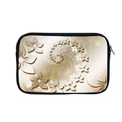 Flora Flowers Background Leaf Apple Macbook Pro 13  Zipper Case