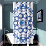 Pattern Tile Background Image Shower Curtain 36  x 72  (Stall)  Curtain(36 X72 ) - 33.26 x66.24  Curtain(36 X72 )