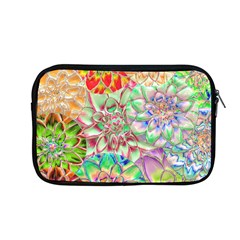 Dahlia Flower Colorful Art Collage Apple Macbook Pro 13  Zipper Case by Pakrebo