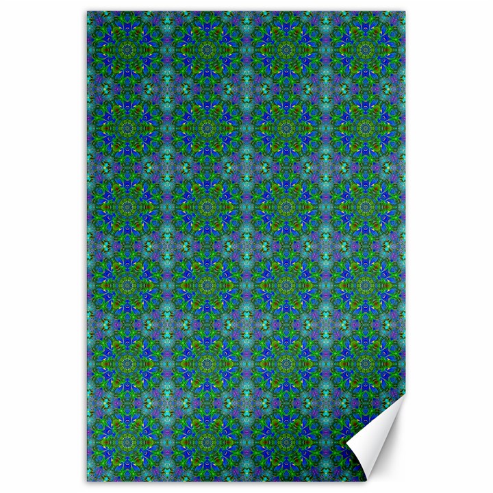 Farbenpracht Kaleidoscope Patterns Canvas 20  x 30 