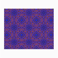 Tile Background Image Pattern Purple Blue Small Glasses Cloth (2-side)