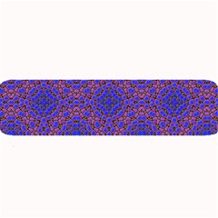 Tile Background Image Pattern Purple Blue Large Bar Mats by Pakrebo