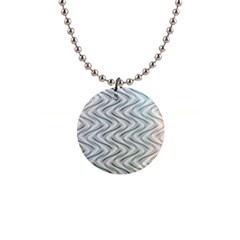 Abstract Geometric Line Art 1  Button Necklace by Pakrebo