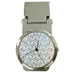 Abstract Geometric Line Art Money Clip Watches Front