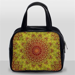 Background Fractals Surreal Design Classic Handbag (two Sides) by Pakrebo