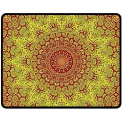 Background Fractals Surreal Design Fleece Blanket (medium)  by Pakrebo