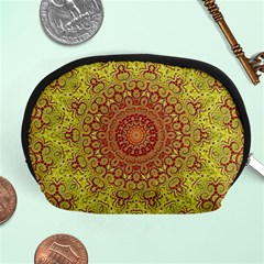 Background Fractals Surreal Design Accessory Pouch (medium) by Pakrebo