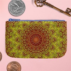 Background Fractals Surreal Design Large Coin Purse by Pakrebo