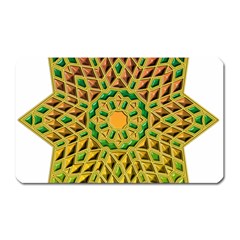 Star Pattern  Background Image Magnet (rectangular) by Pakrebo