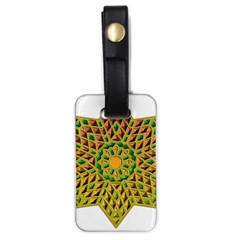 Star Pattern  Background Image Luggage Tags (one Side)  by Pakrebo