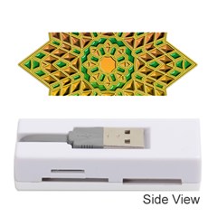 Star Pattern  Background Image Memory Card Reader (stick)