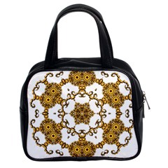 Fractal Tile Construction Design Classic Handbag (two Sides) by Pakrebo