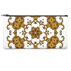 Fractal Tile Construction Design Pencil Cases by Pakrebo