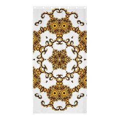 Fractal Tile Construction Design Shower Curtain 36  X 72  (stall) 