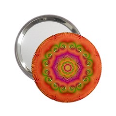 Pattern Colorful Abstract 2.25  Handbag Mirrors