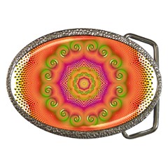 Pattern Colorful Abstract Belt Buckles by Pakrebo