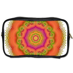 Pattern Colorful Abstract Toiletries Bag (Two Sides)