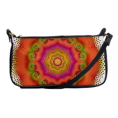 Pattern Colorful Abstract Shoulder Clutch Bag